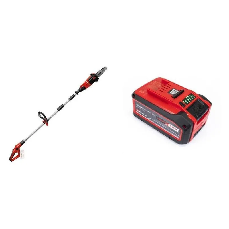 Kit Podador De Galhos A Bateria Ge-lc 18 Li T Solo Com Bateria Power X-change 18v 4-6ah Multi-ah Pxc Preto
