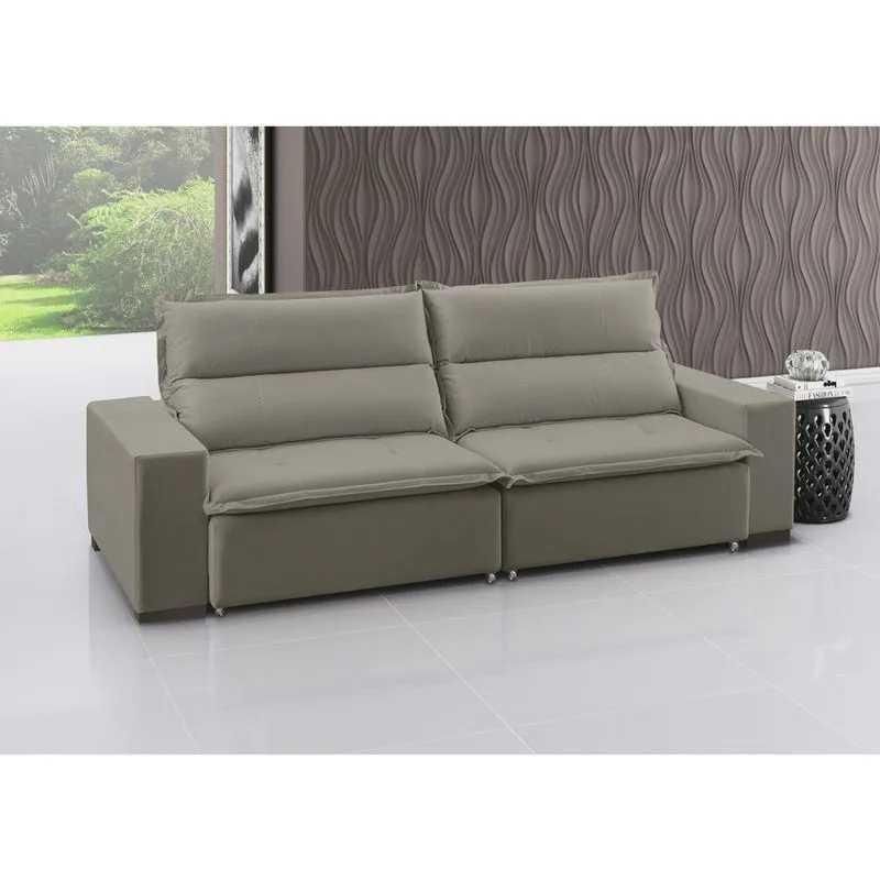 Sofá Supreme - Retrátil / Reclinável 280 Cm Veludo