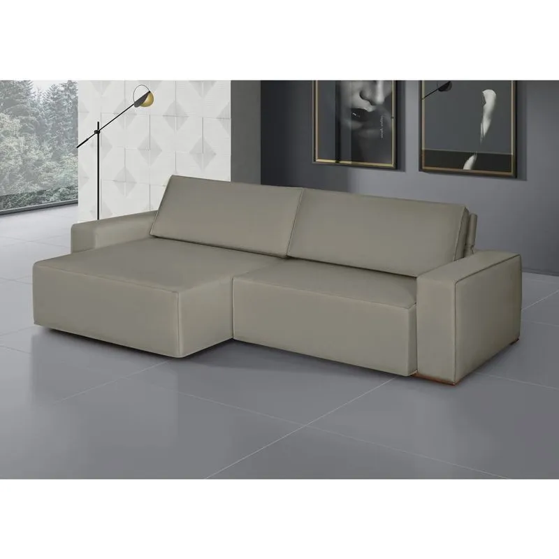 Sofá Siena - Retrátil / Reclinável 260 Cm Veludo