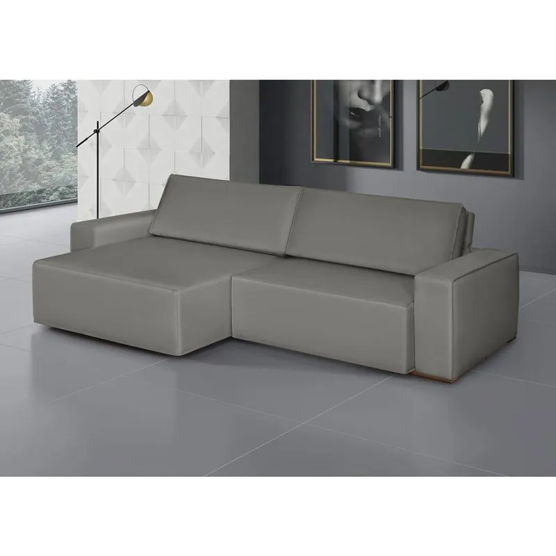 Sofá Siena - Retrátil / Reclinável 260 Cm Veludo