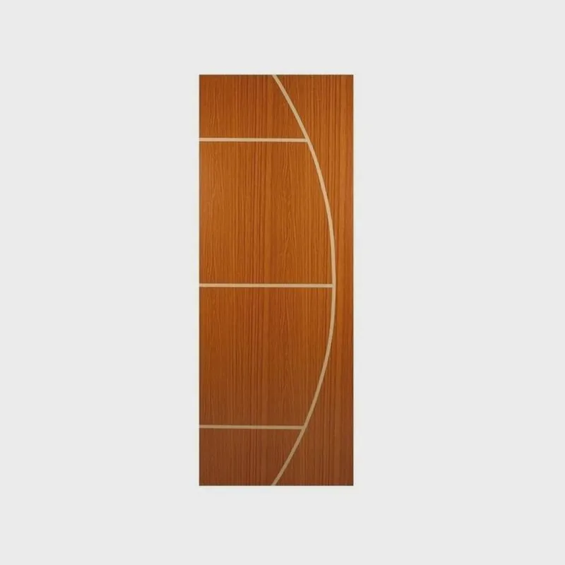 Kit com 2 Folhas de Porta Madeira Decorada 210x70cm Espessura 3,5cm Gaúcha Mgm