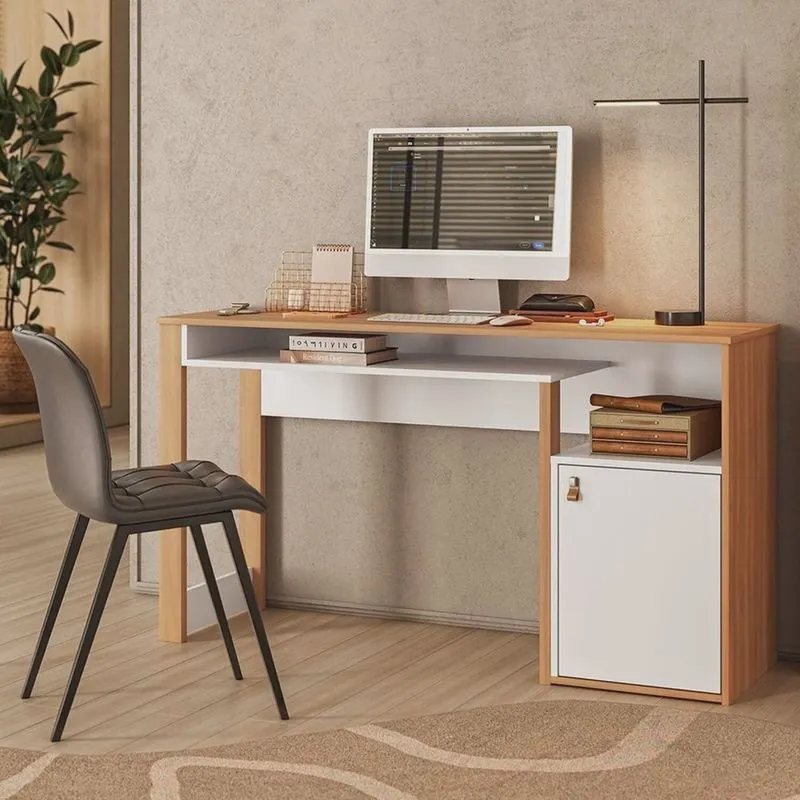 Escrivaninha Versa Home 136cm 1 Porta