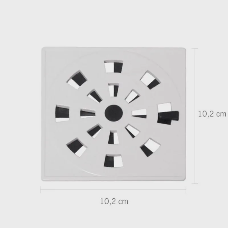 Kit com 3 Grelha Quadrada10,2 X 10,2cm com Anti-inseto Pvc Astra