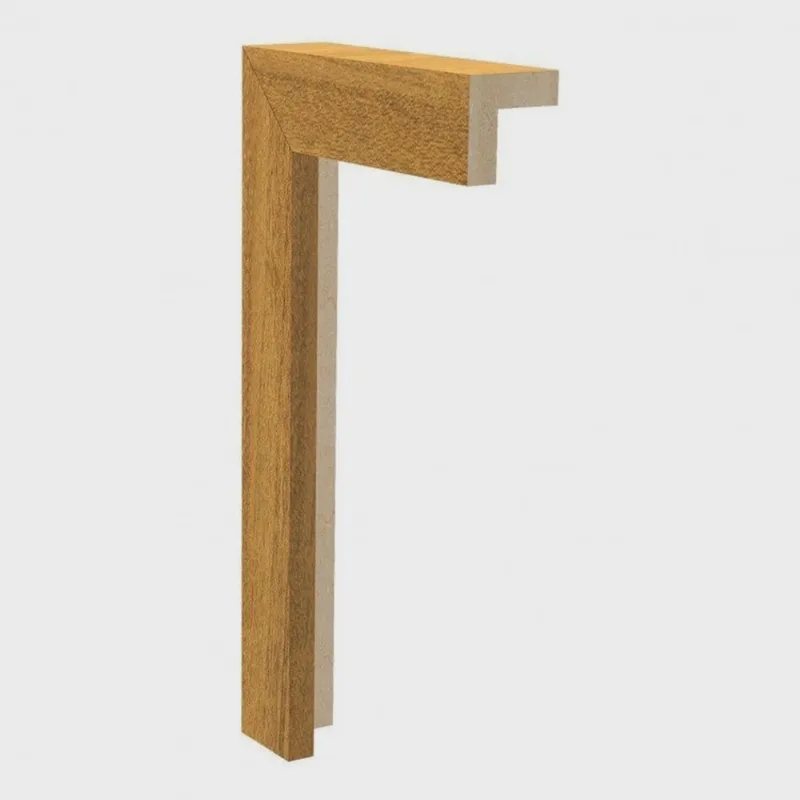 Kit com 40 Barras Arremate Mdf 250 Moldufama 25mmx2,5cm Metro Linear 96m