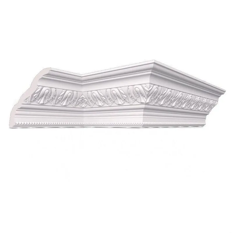 Kit Com 5 Barras Roda Teto Sveta Perfil De Poliestireno 10m Branco