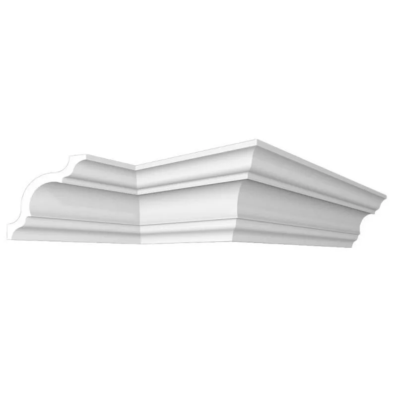 Kit Com 5 Barras Roda Teto Up230 Perfil De Poliestireno Homestar 10m Branco
