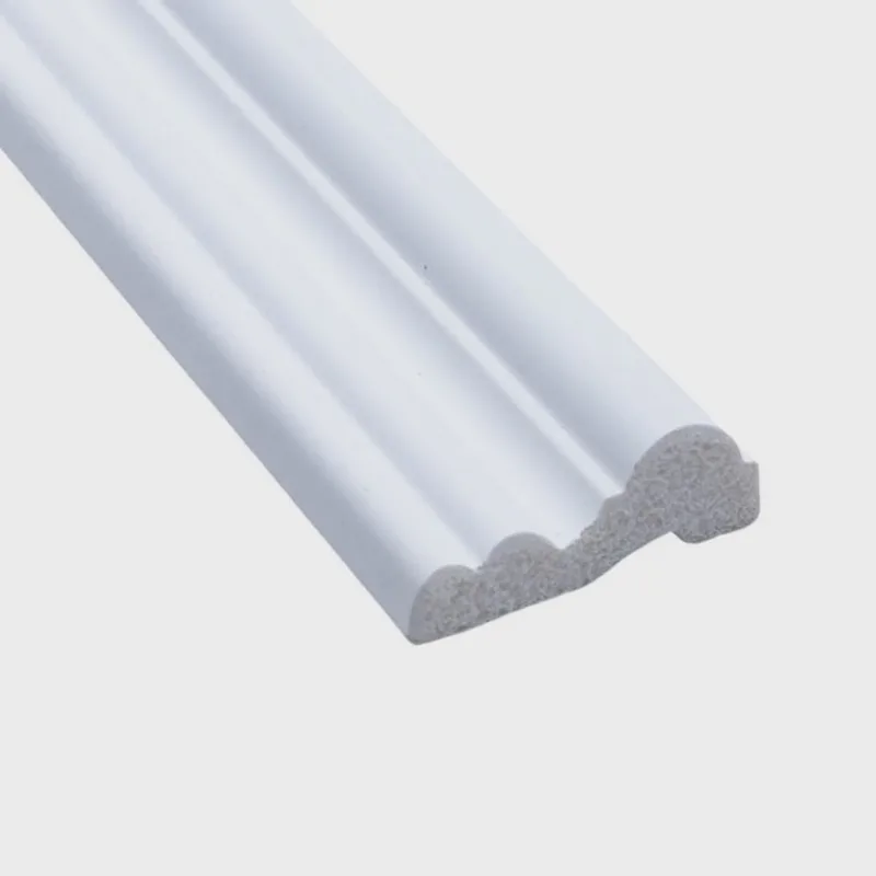 Kit com 5 Barras Rodameio de Poliestireno 4,5cm X 17mm Liso 12m