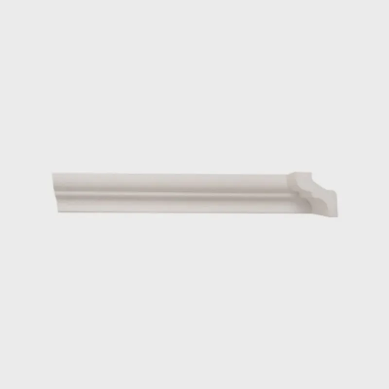 Kit com 15 Barras Rodateto de Poliestireno 3,5cm X 30mm Liso 30m Branco