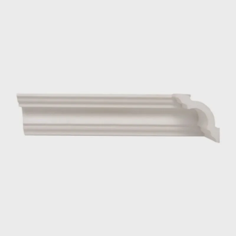 Kit com 5 Barras Rodateto de Poliestireno 3cm X 30mm Liso 10m