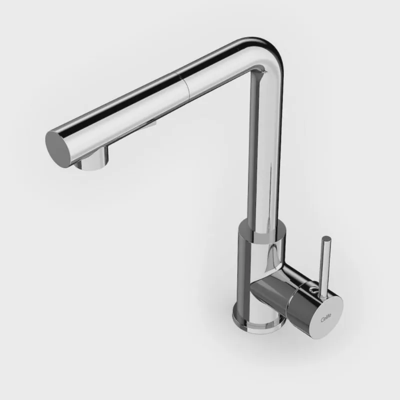 Kit com 2 Monocomando para Cozinha de Mesa Bica Extraível l com 2 Funções Prática Celite