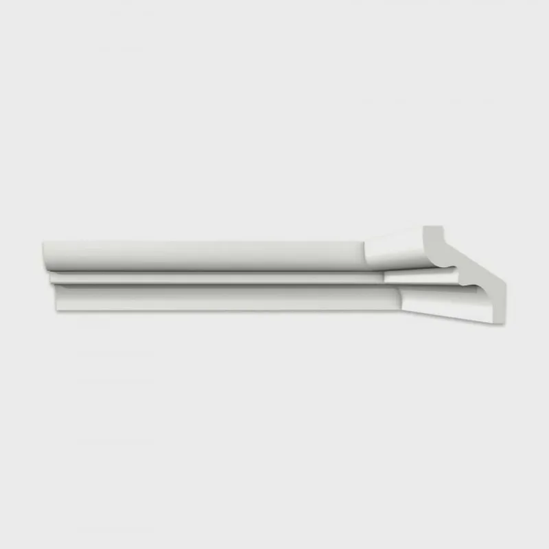 Kit com 10 Barras Roda Teto Perfil de Poliestireno S80 Homestar 20m