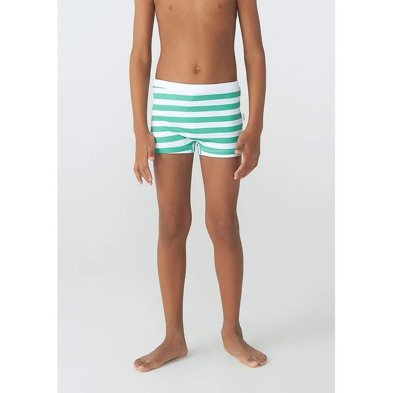 Sunga Infantil Boxer Listrada Bicolor - Verde 003