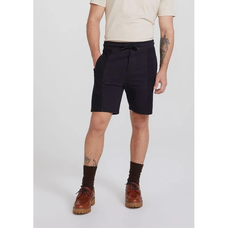 Bermuda Masculina Em Moletom Slim - Preto P