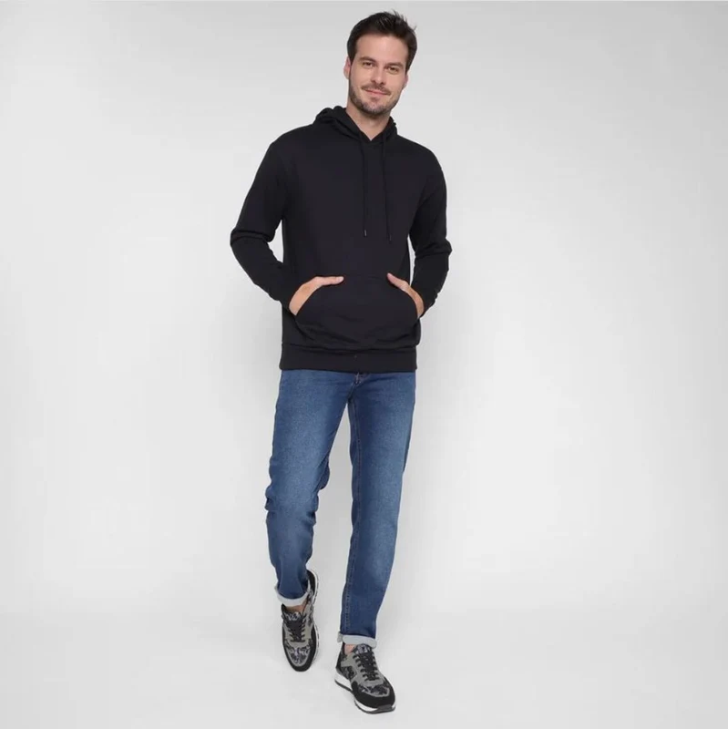 Blusão Hering Masculino - Preto XXG