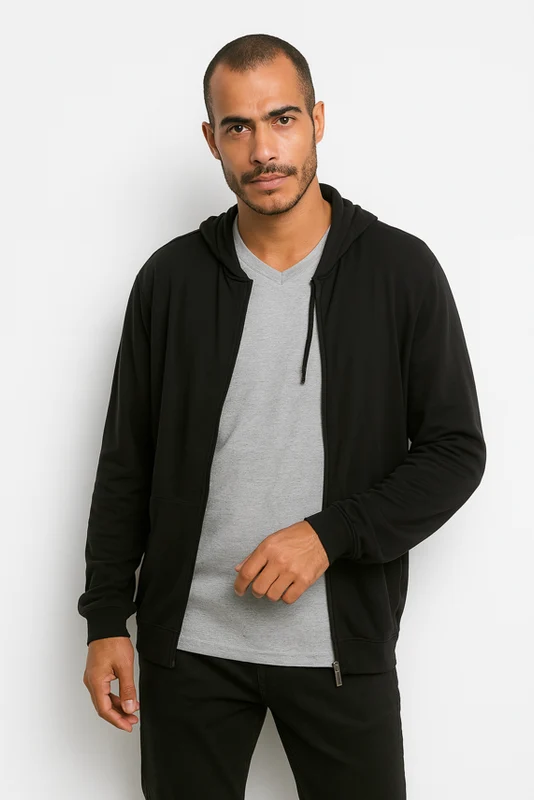 Jaqueta Hering Confort Masculina - Preta XG