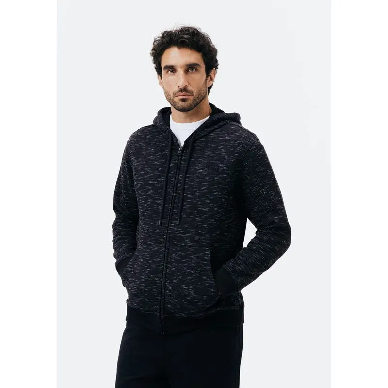 Jaqueta Masculina Em Moletom Jet Peluciado - Preto M