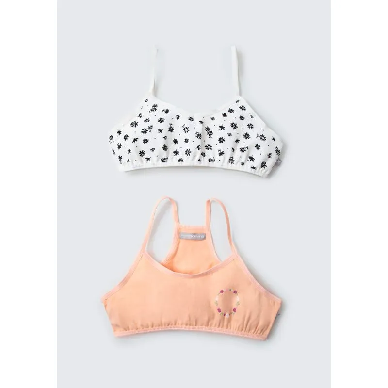 Kit Com 2 Tops infantil menina Hering Kids - Multicolorido 012