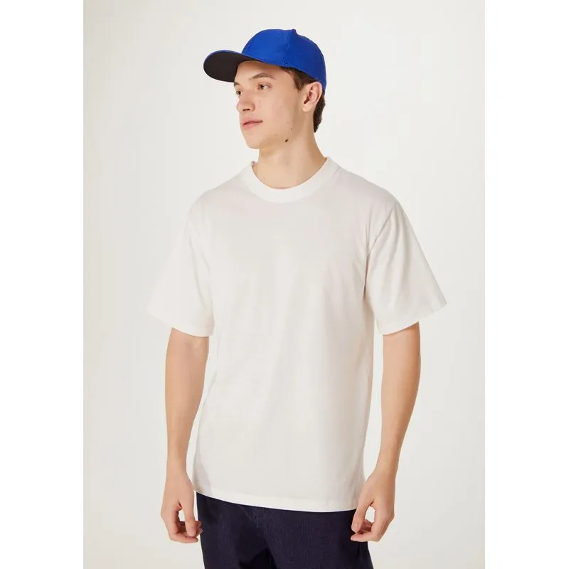 Camiseta Masculina Manga Curta Box Básicos do Brasil - Off white XG