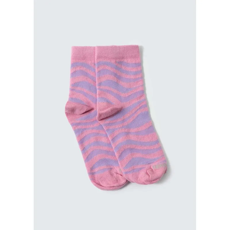 Meia Infantil Unissex Cano Médio Hering Kids - Rosa M