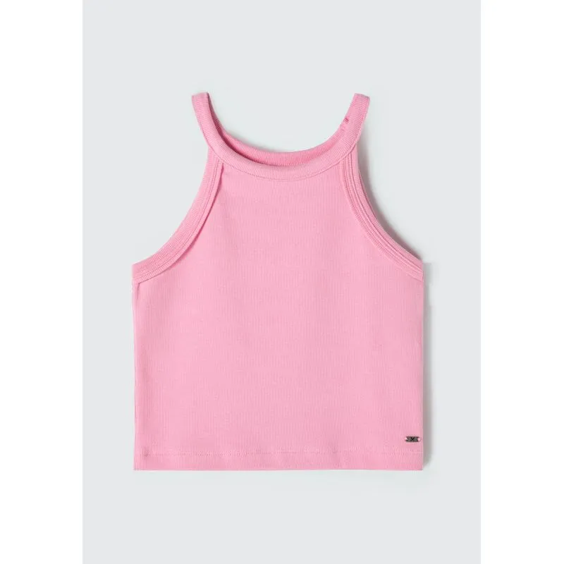 Regata Básica Infantil Menina Em Ribana - Rosa 012