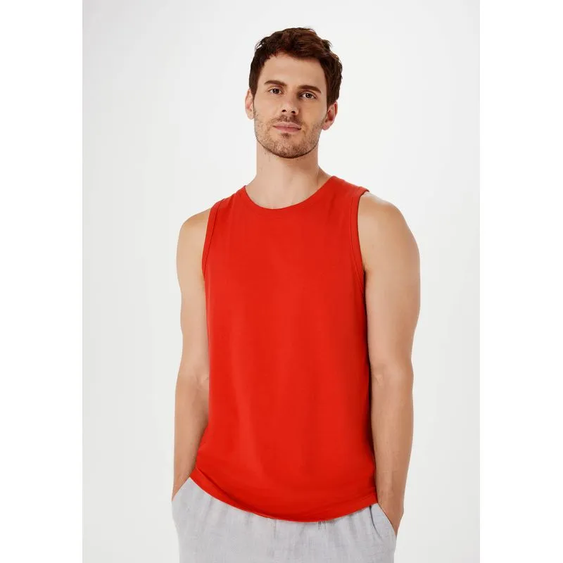 Regata Básica Masculina World - Vermelho G