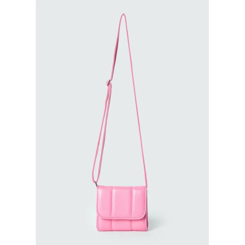 Bolsa Infantil Menina Em Matelassê - Rosa UNI