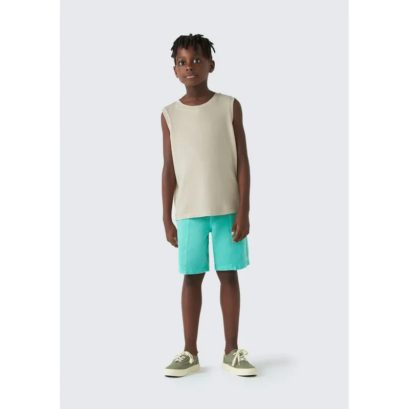 Regata Básica Infantil Menino Regular - Bege 006