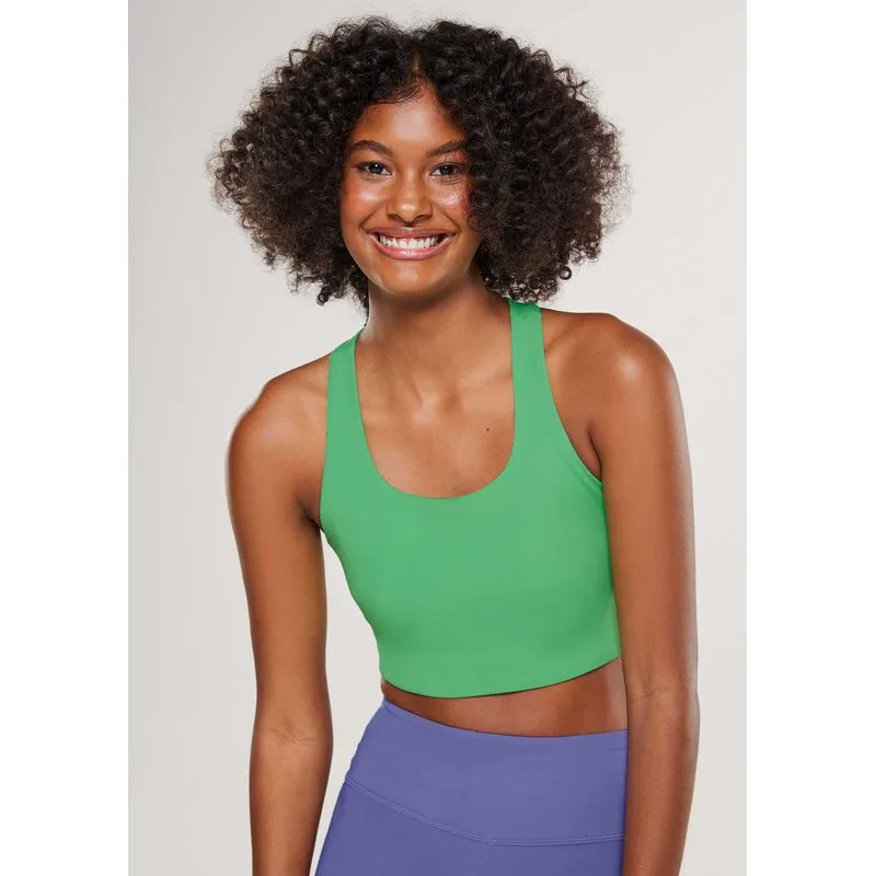 Top Esportivo Feminino Hero Com Fio LYCRA® - Verde M