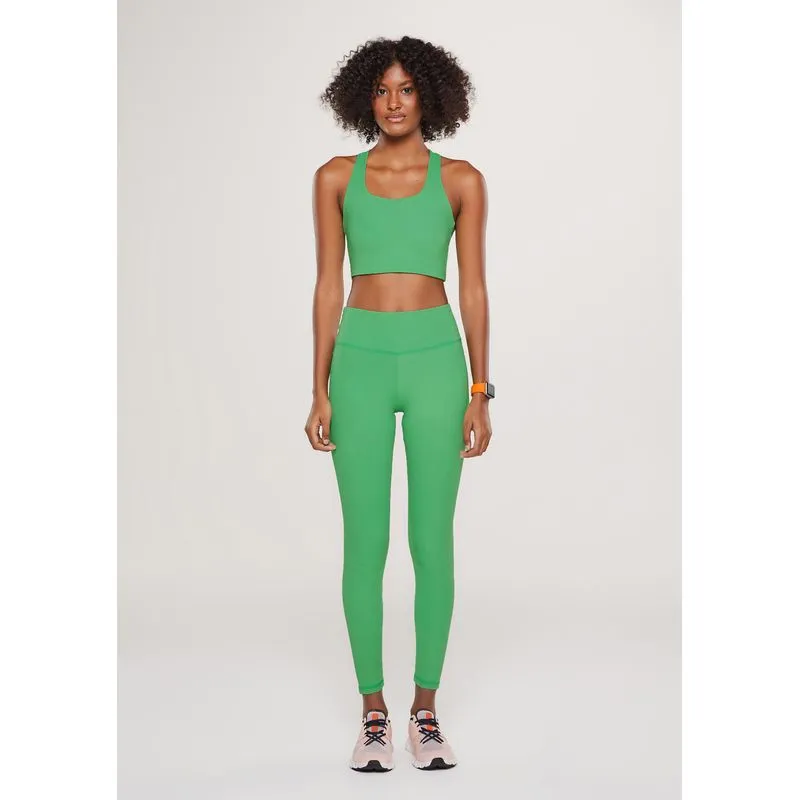 Calça Legging Esportiva Feminina Com Fio LYCRA® - Verde XG