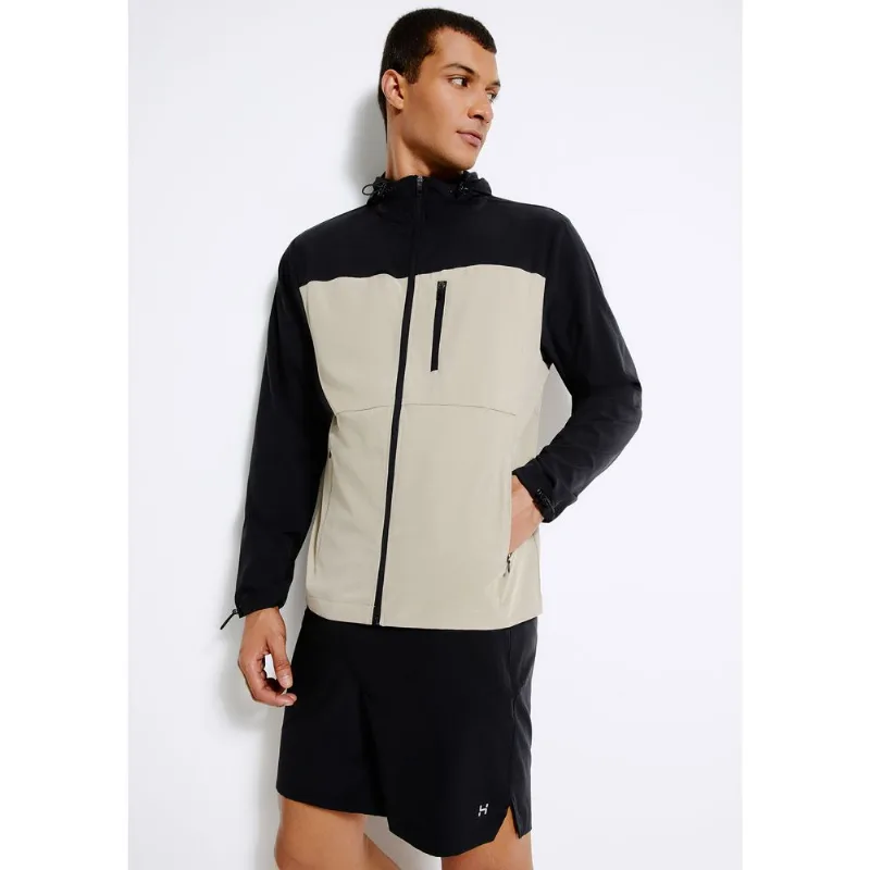 Jaqueta Masculina Corta Vento Bicolor - Preto M