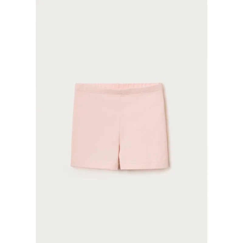 Shorts Curto Básico Infantil Menina - Rosa 014