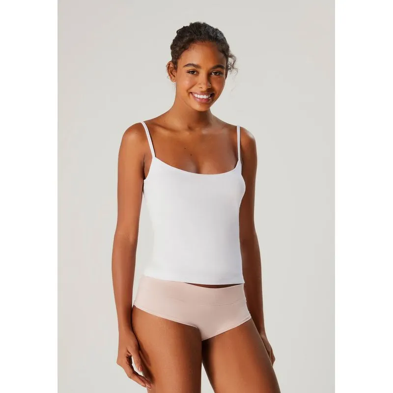 Calcinha Caleçon Cós Largo - Rosa P