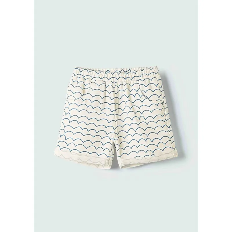 Shorts Infantil Menino Toddler Estampado Regular - Verde 002
