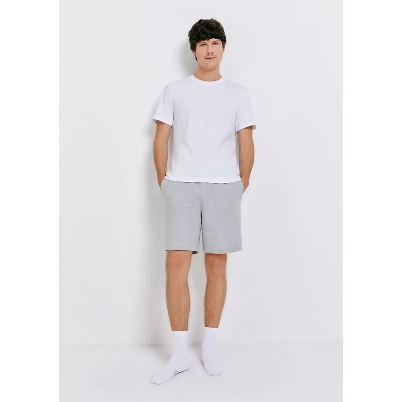 Pijama Curto Masculino Comfort - Branco XG