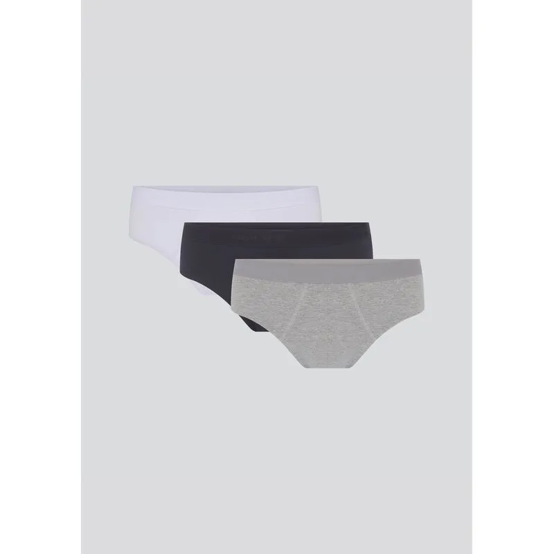 Kit 3 Cuecas Slip Em Malha - Multicolorido XXG