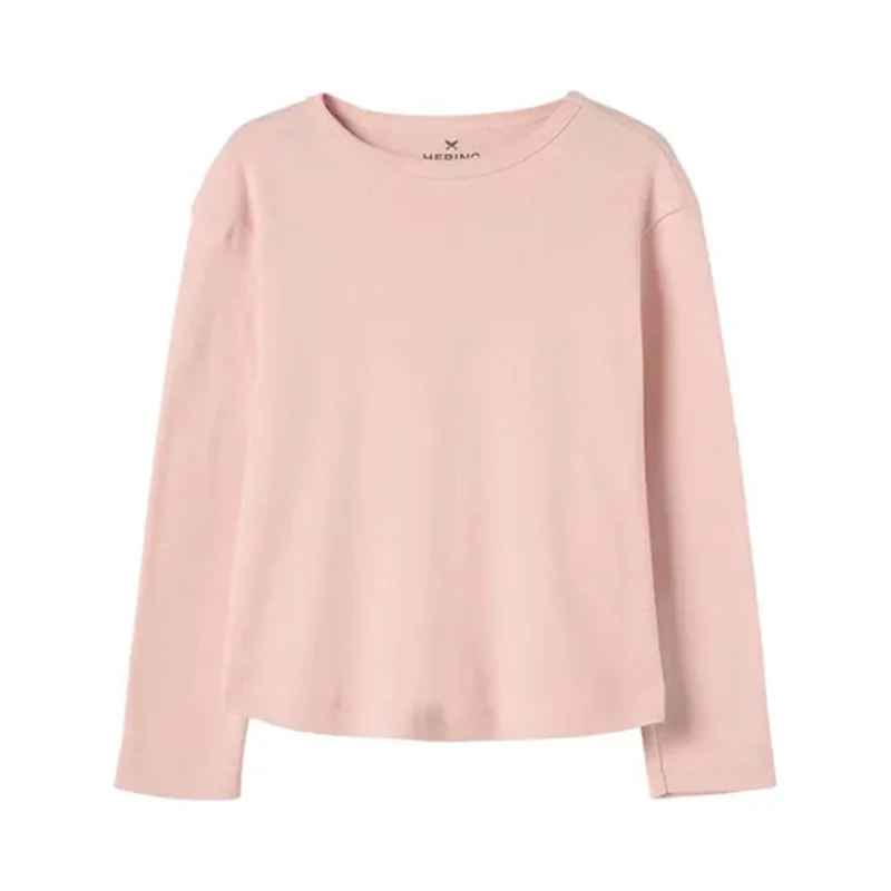 Blusinha Manga Longa Básica Rosa Hering Infantil - Feminina 04 / Menina
