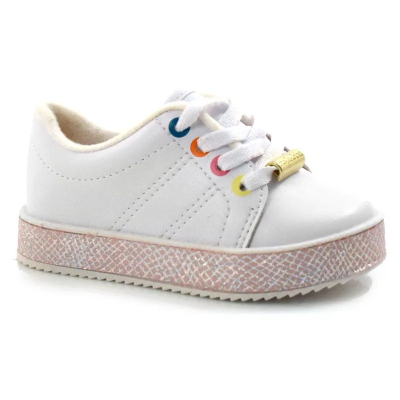 Tênis Baby Molekinha Branco 2131.112.9569 19