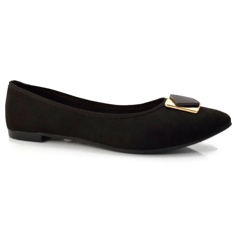Sapatilha Feminina Moleca Preto 5727.119.5881 34