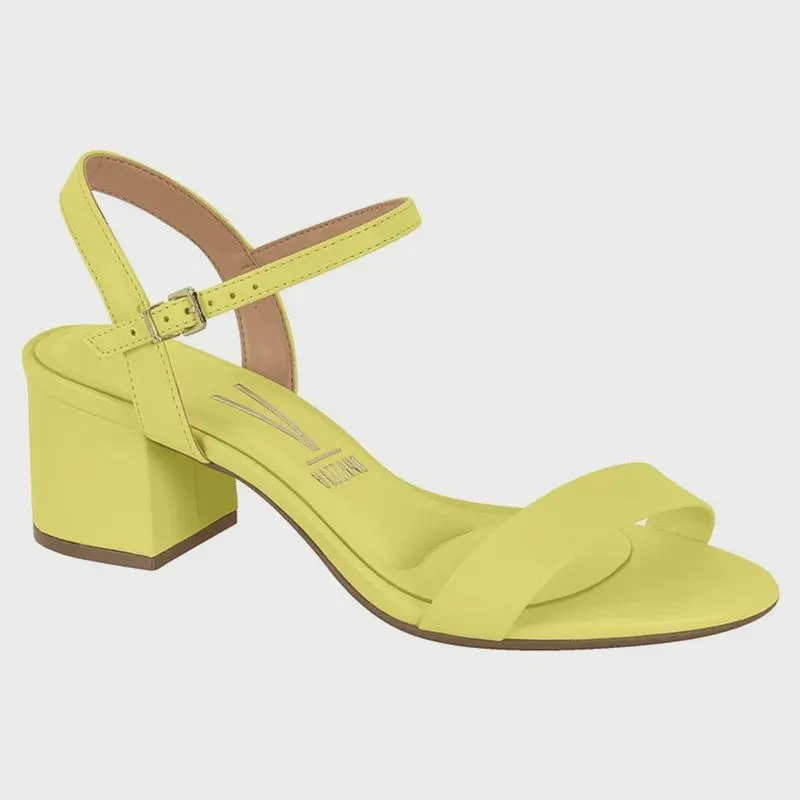 Sandália Feminina Salto Bloco Pelica Siciliano Vizzano 6291.1300
