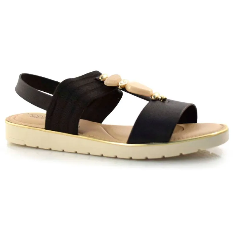 Sandália Casual Feminina Modare Preto 7175.102.22454 40