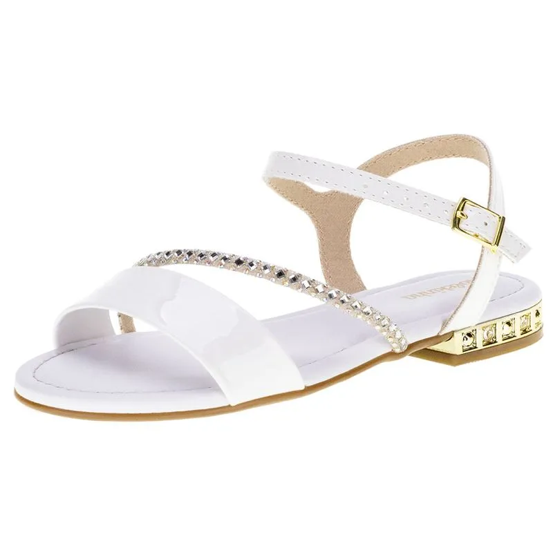 Sandália Infantil Feminina Molekinha - 2319207 BRANCO 27