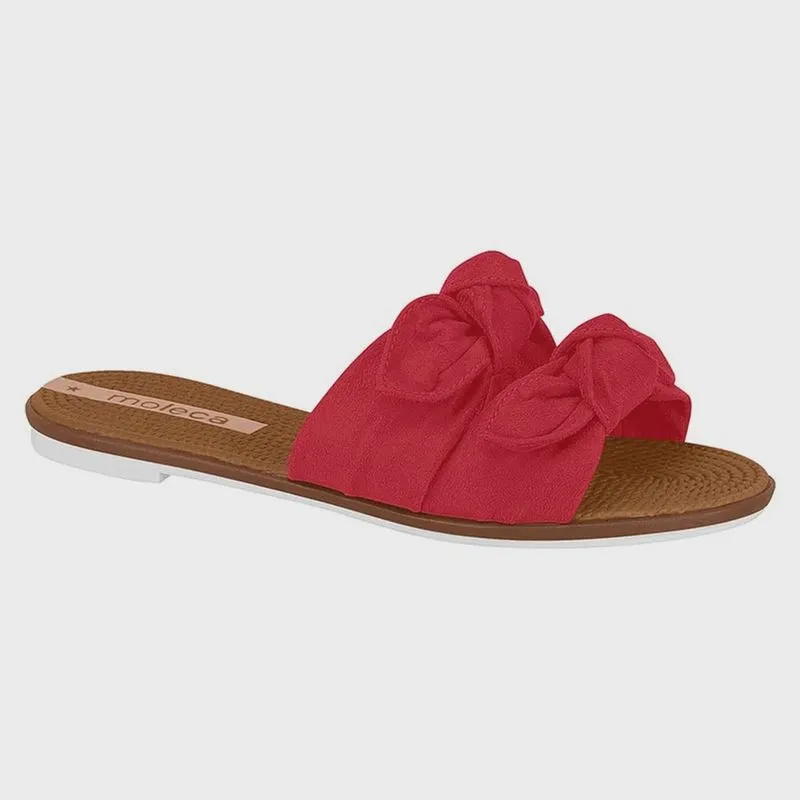 Rasteira Feminina Moleca 5297.424 Confortável Moda