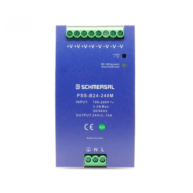 Fonte Chaveada E/ Bivolt S/ 24vcc 10a Pss-b24-240m - Ace Schmersal