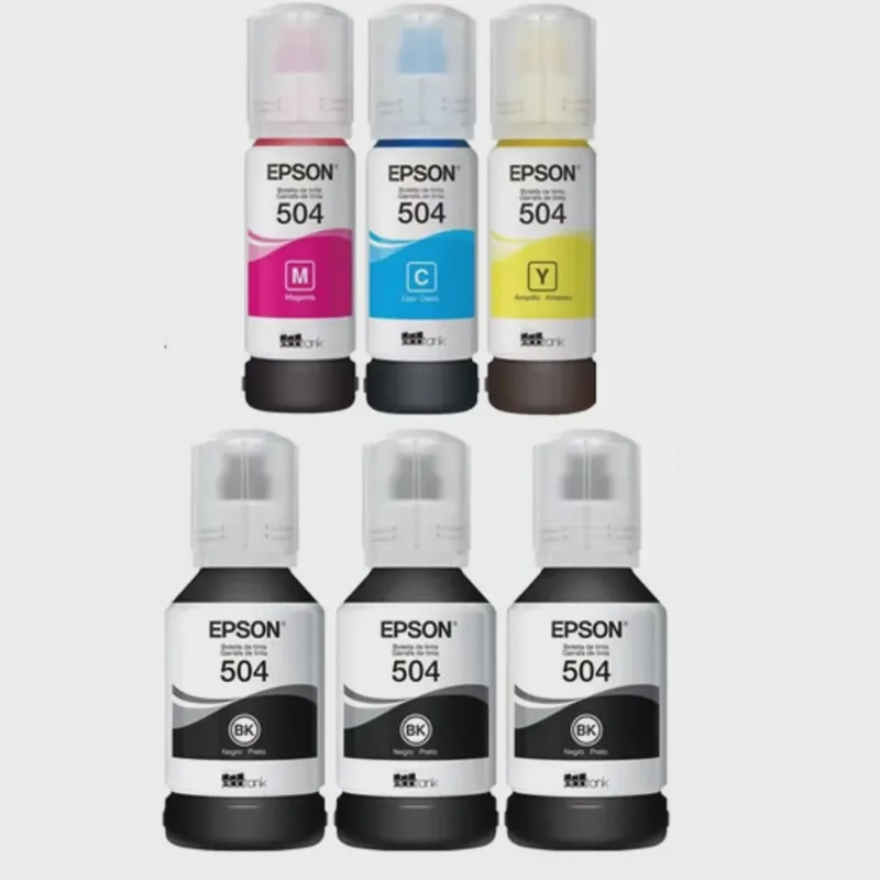 Tinta t504 3BK 1C 1M 1Y L6161 COD-EPS115