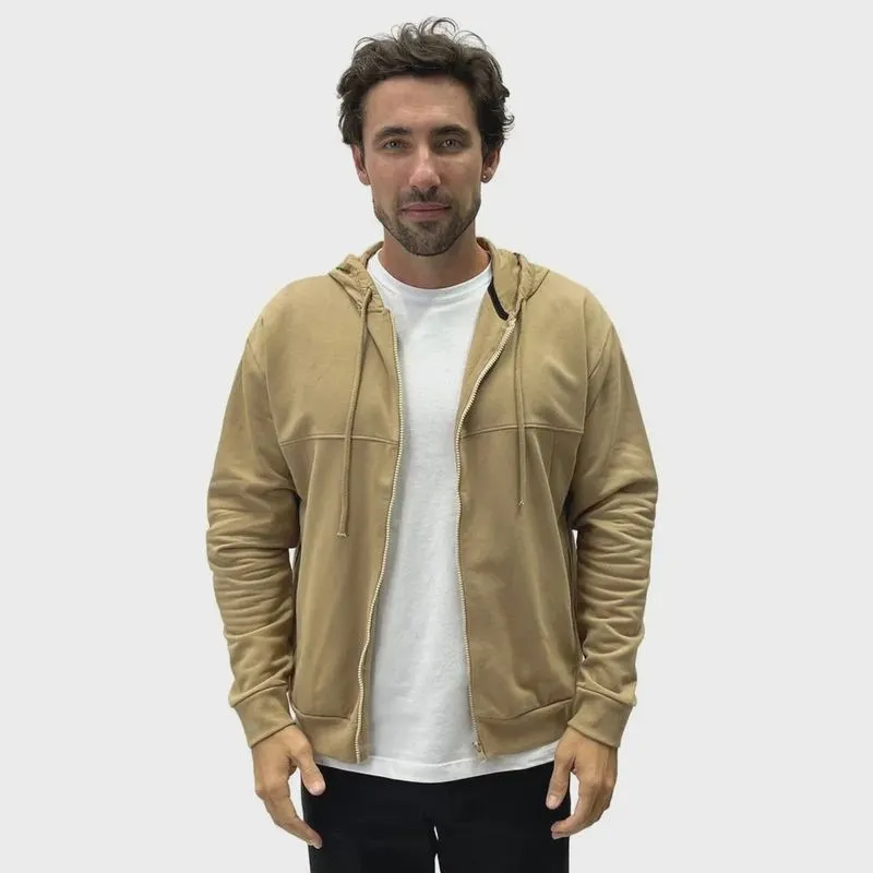 Blusa Malwee Aberta de Moletom Masculina