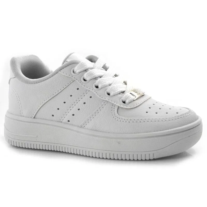 Tênis Infantil Ollie do 28 ao 36 Branco KINGS INF 32