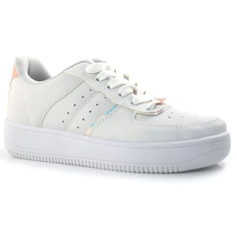 Tênis Feminino Ollie Skate Branco KINGS F 35