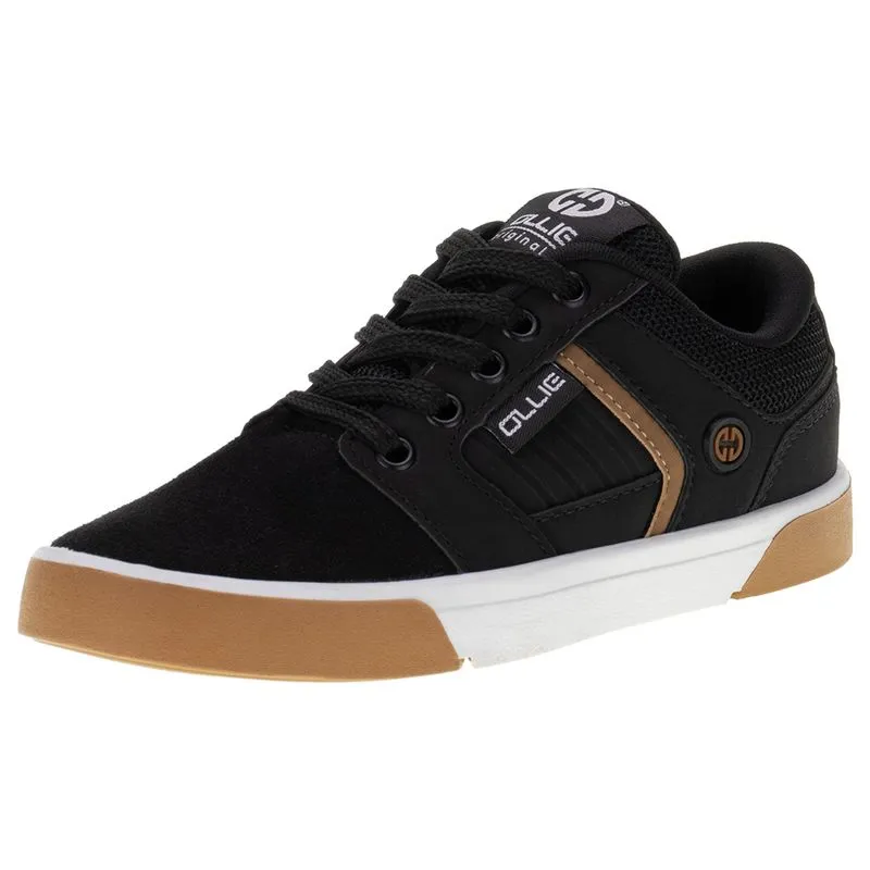 Tênis Infantil Masculino Monster Ollie 418 PRETO 35