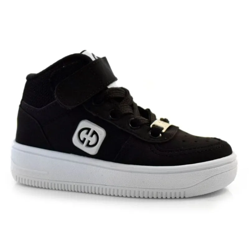 Tênis Infantil Ollie Premium do 20 ao 27 Preto PREMIUM BB 26