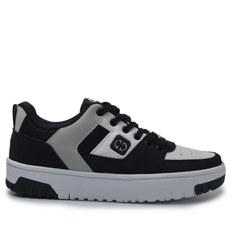 Tênis Casual Ollie Masculino Tyger 2 434 BRANCO/PRETO 38